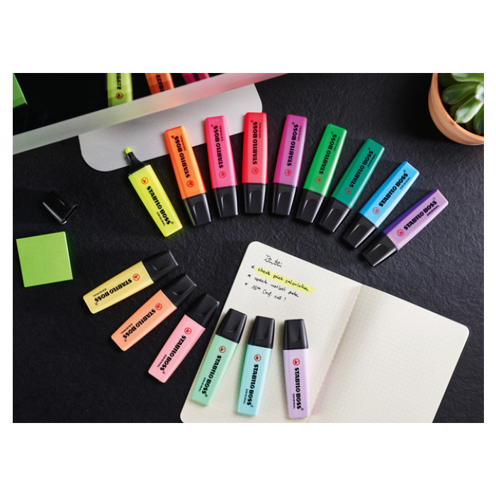 Markeerstift STABILO BOSS Original 70/112 pastel luchtig blauw