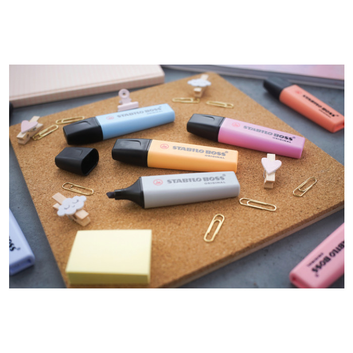 Markeerstift STABILO BOSS Original 70/125 pastel zacht oranje