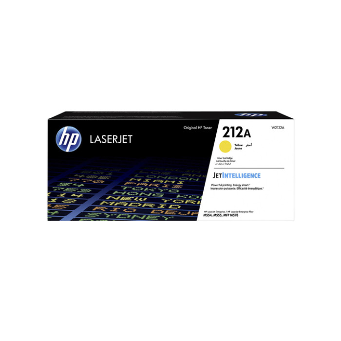Tonercartridge HP W2122A 212A geel