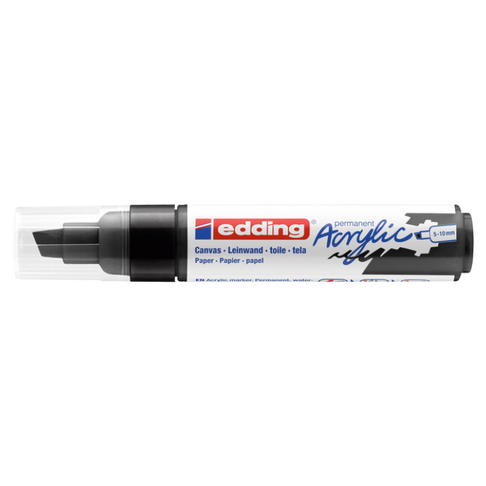 Acrylmarker edding e-5000 breed  zwart