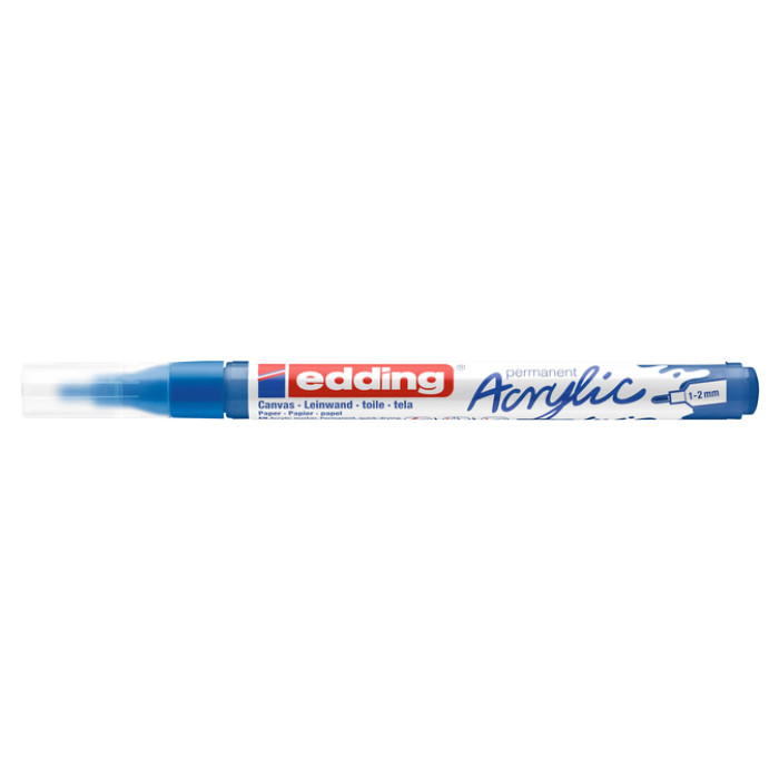 Acrylmarker edding e-5300 fijn gentiaanblauw