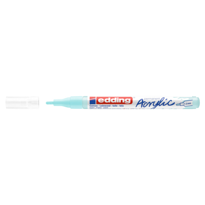Acrylmarker edding e-5300 fijn pastel blauw