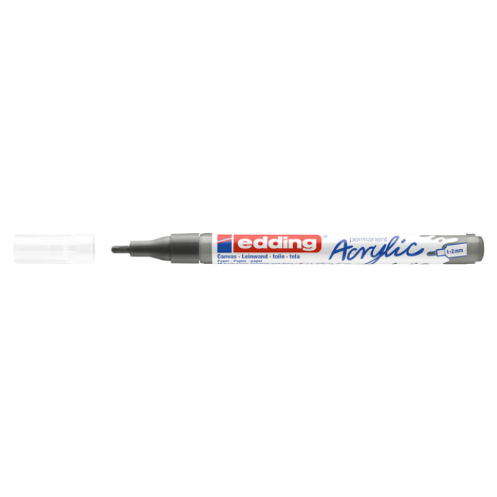 Acrylmarker edding e-5300 fijn antraciet