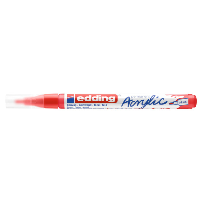 Acrylmarker edding e-5300 fijn verkeersrood