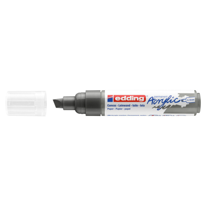 Acrylmarker edding e-5000 breed antraciet