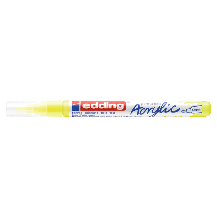 Acrylmarker edding e-5300 fijn neon geel