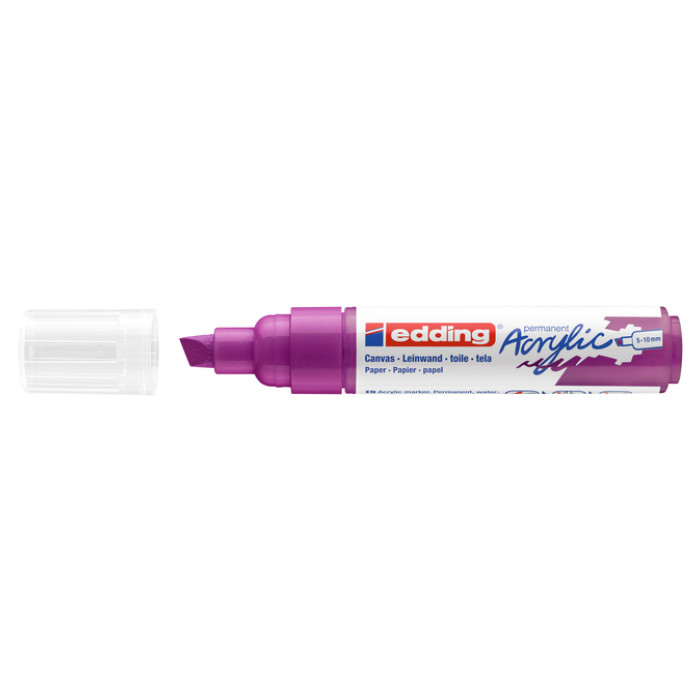 Acrylmarker edding e-5000 breed bessenrood