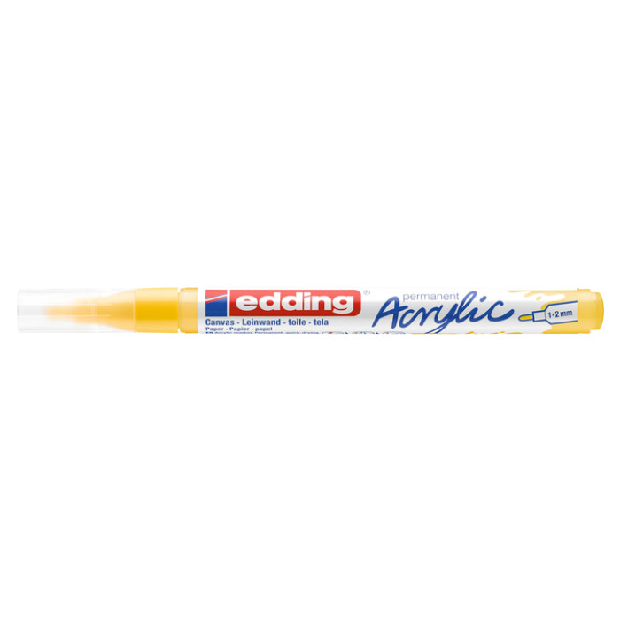 Acrylmarker edding e-5300 fijn verkeersgeel