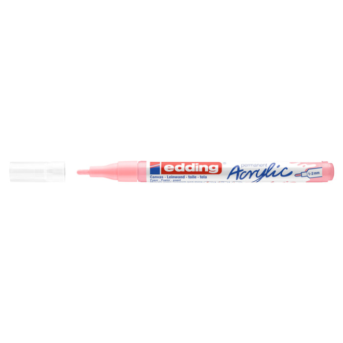 Acrylmarker edding e-5300 fijn stijlvol mauve