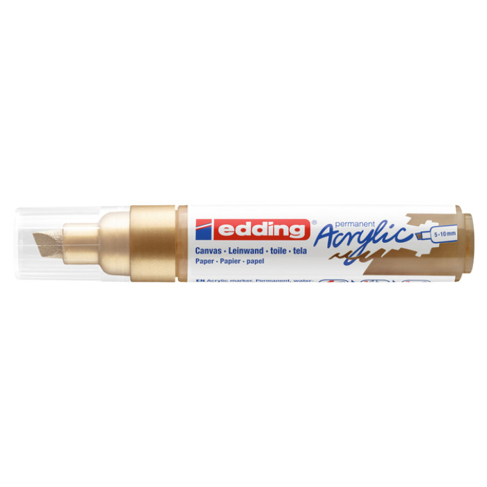 Acrylmarker edding e-5000 breed rijkgoud