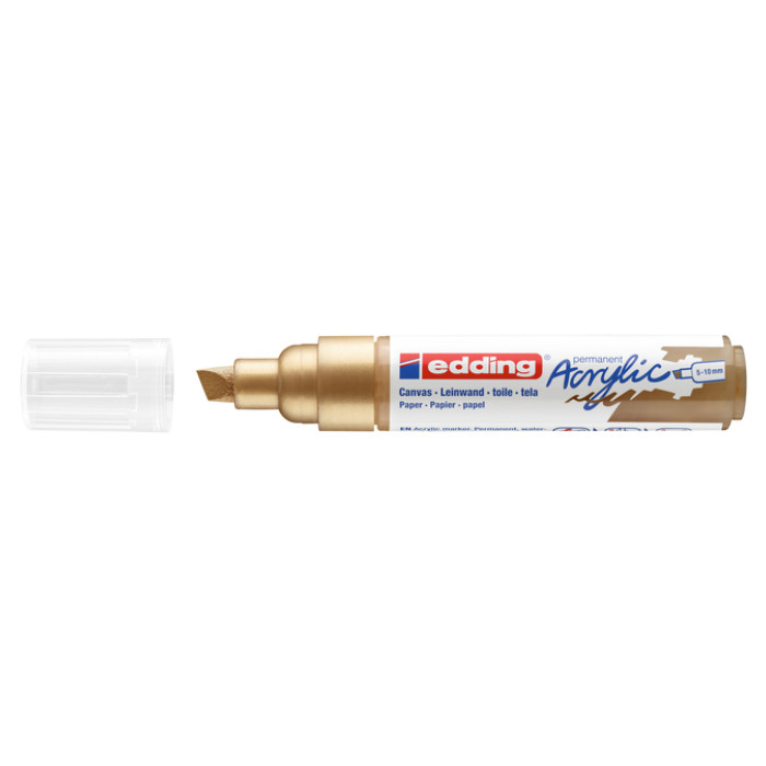 Acrylmarker edding e-5000 breed rijkgoud