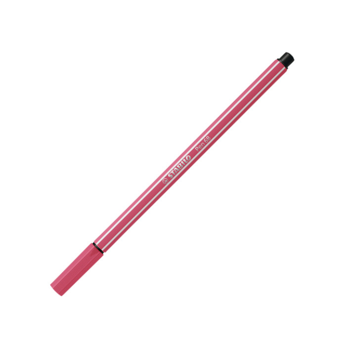 Viltstift STABILO Pen 68/49 medium aardbeienrood