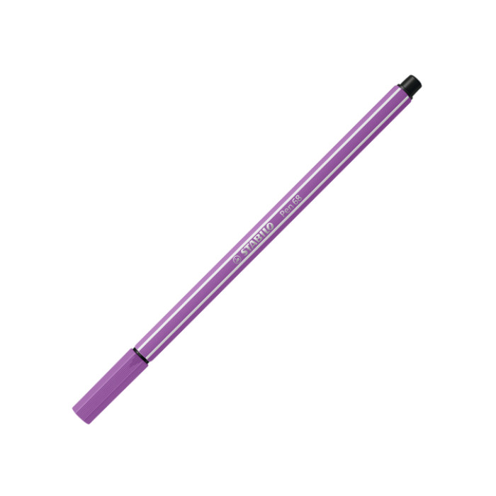 Viltstift STABILO Pen 68/60 medium vergrijsd violet