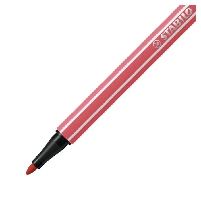 Viltstift STABILO Pen 68/47 medium roestig rood