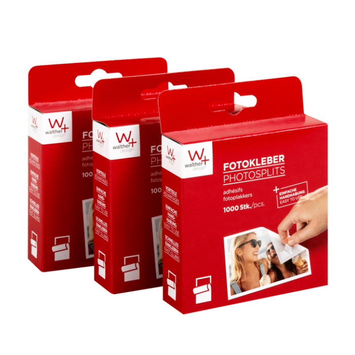 Fototape walther design 10x12mm 3x1000 stuks