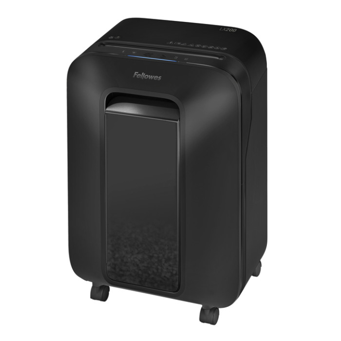 Papiervernietiger Fellowes Powershred LX200 snippers 4x12mm zwart