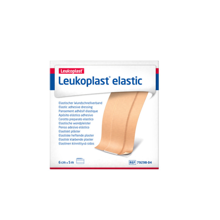 Wondpleister Leukoplast elastisch 5mx6cm