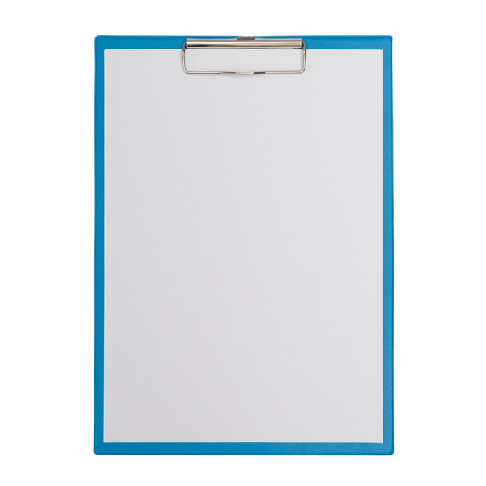 Klembord MAUL A4 staand PVC lichtblauw