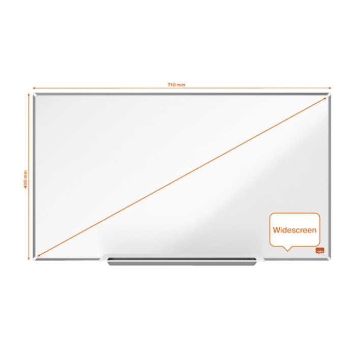 Whiteboard Nobo Impression Pro 40x71cm emaille