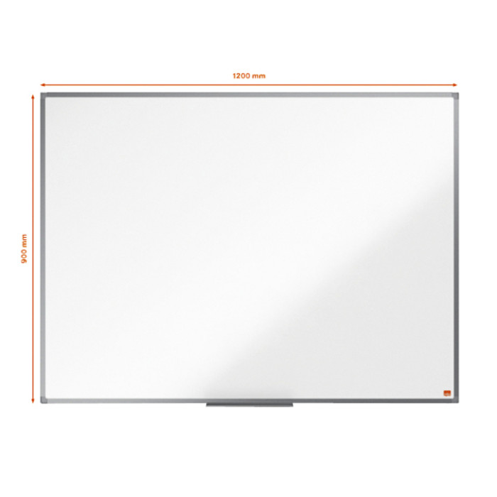 Whiteboard Nobo Essence magnetisch 90x120cm staal