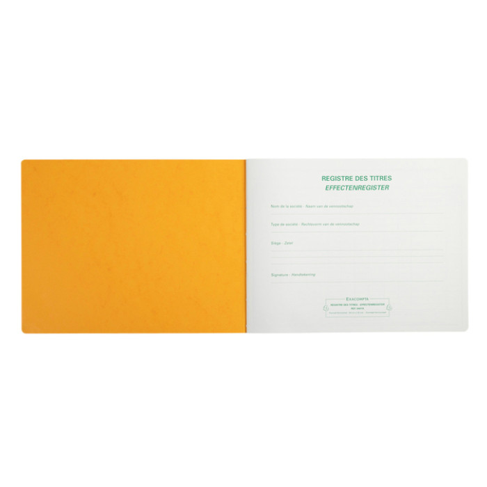 Effectenregister Exacompta BV SLR 240x320 80vel assorti