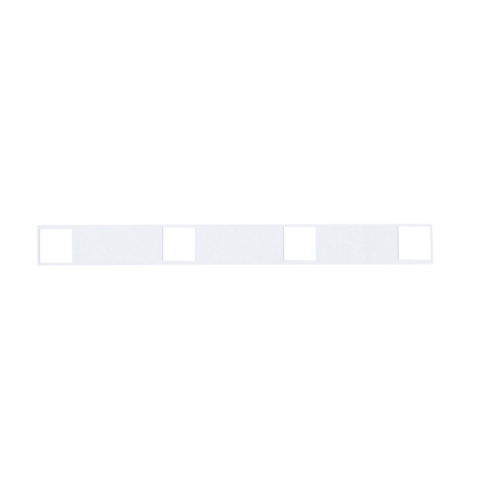 Wandlijst MAUL Standard zelfklevend 50cm incl 2 magneten wit