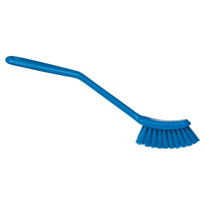 Afwasborstel Vikan smal 290mm blauw
