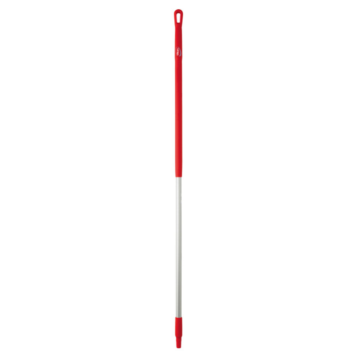 Steel Vikan ergonomic 150cm 31mm rood aluminium