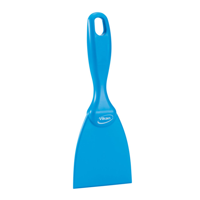 Handschraper Vikan recht 75x210mm blauw