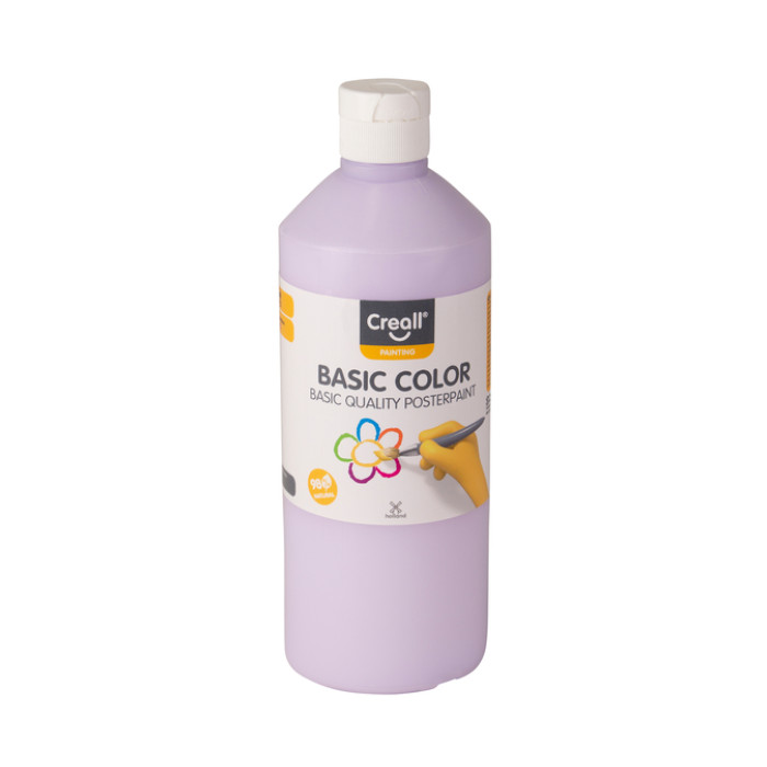 Plakkaatverf Creall basic pastel violet 500ml