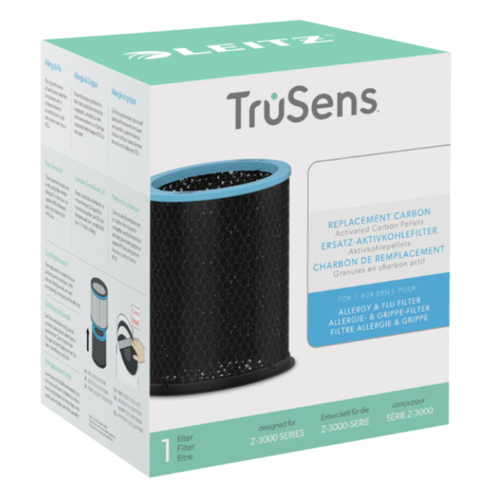 Filter koolstof allergie en griep voor Leitz TruSens Z-3000
