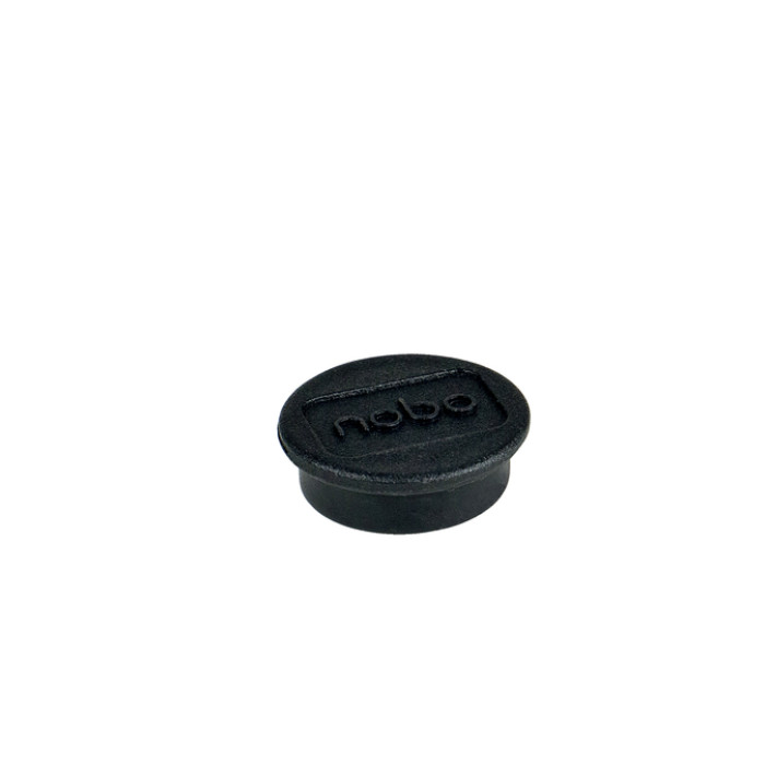 Magneet Nobo 13mm zwart 10 stuks