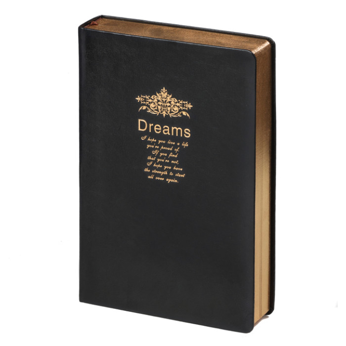 Notitieboek Kalpa Dreams 214x145x40mm blanco zwart
