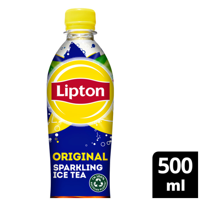 Frisdrank Lipton Ice tea sparkling petfles 500ml