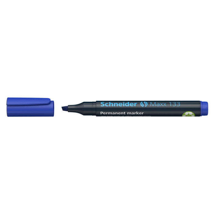 Viltstift Schneider Maxx 133 schuin 1-4mm blauw