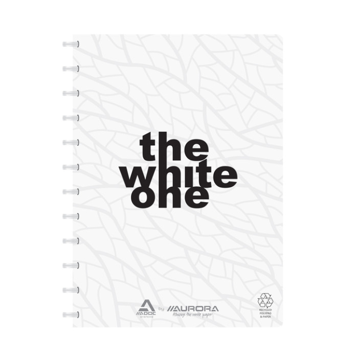 Schrift Adoc Recycled A4 blanco 144 pagina's 80gr wit