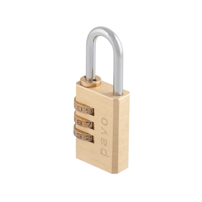 Hangslot Pavo met cijferslot 41x28x12mm