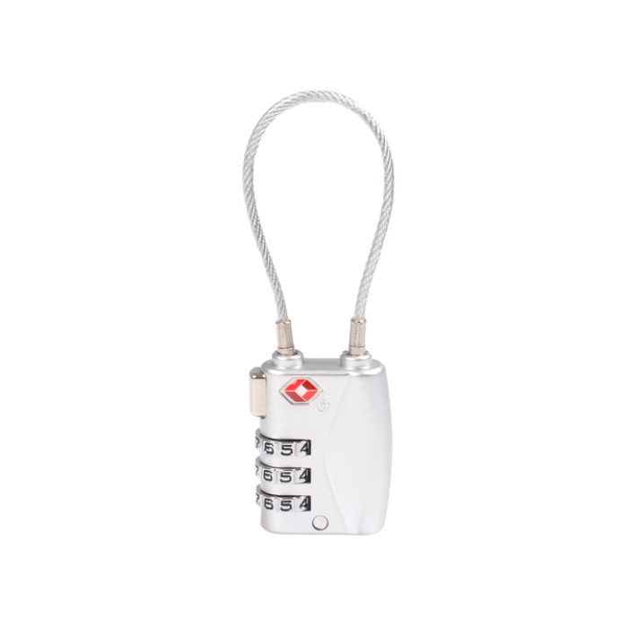 Hangslot Pavo met cijferslot en kabel TSA
