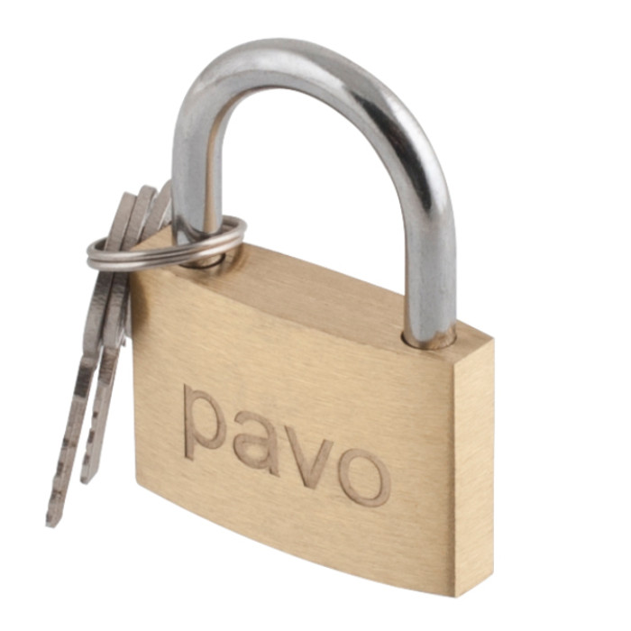 Hangslot Pavo  40mm