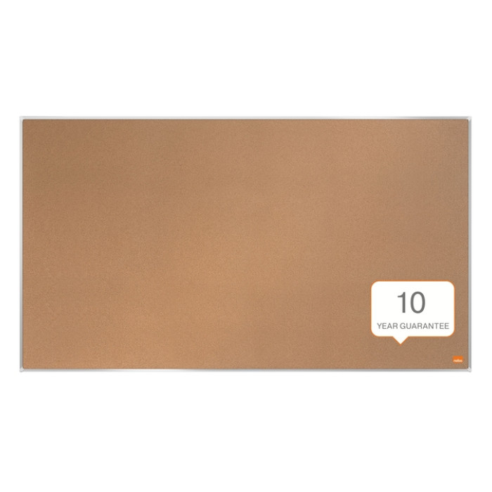Prikbord Nobo Impression Pro widescreen 50x89cm kurk
