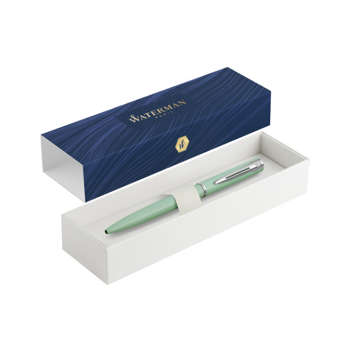 Balpen Waterman Allure pastel green lacquer CT medium