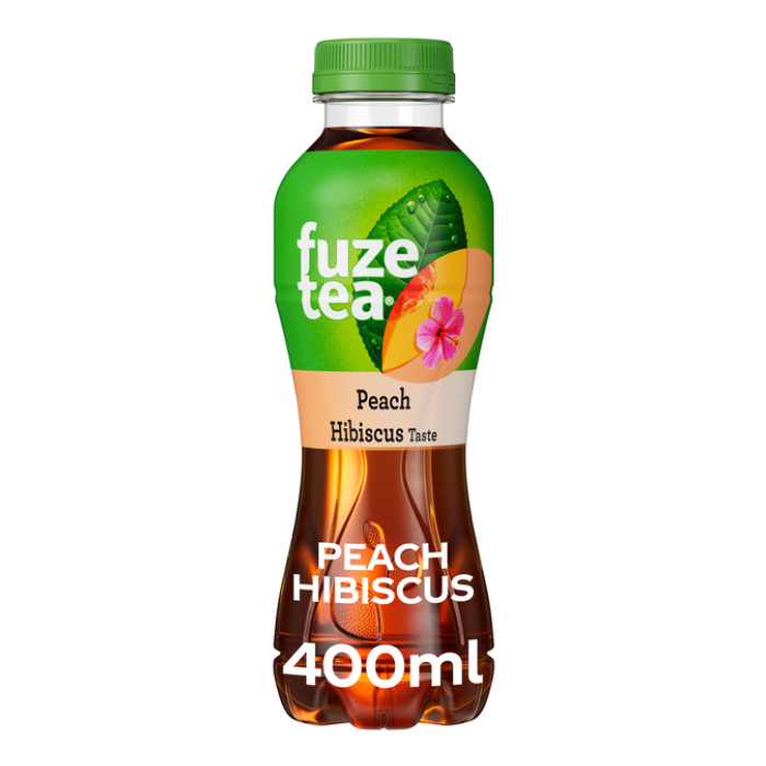 Frisdrank Fuzetea peach hibiscus petfles 400ml