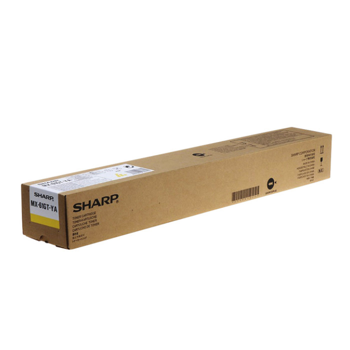 Tonercartridge Sharp MX-61GTYA geel