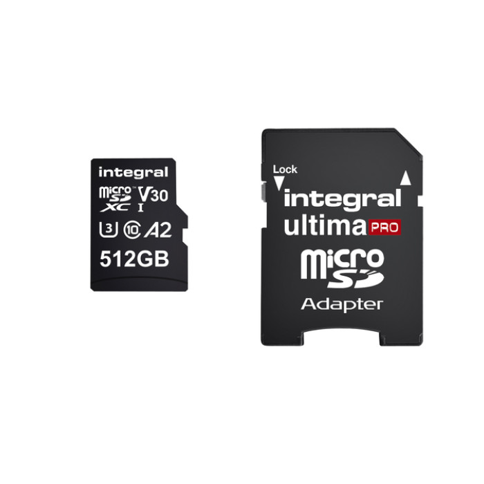 Geheugenkaart Integral microSDXC 512GB