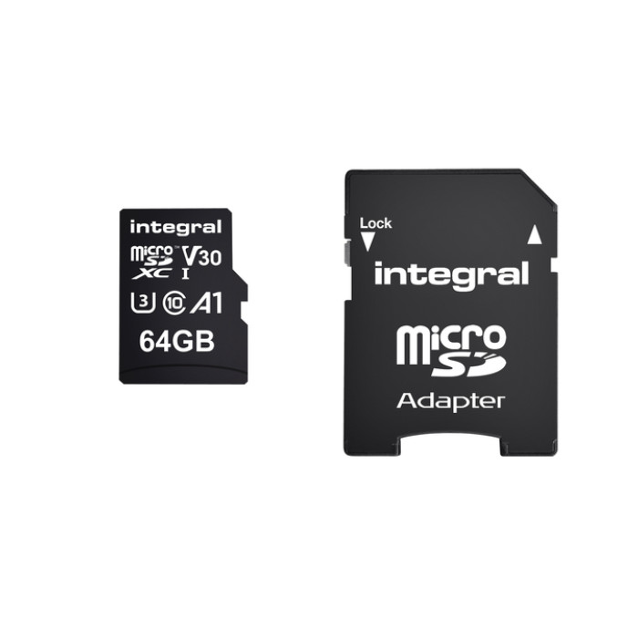 Geheugenkaart Integral microSDXC 64GB