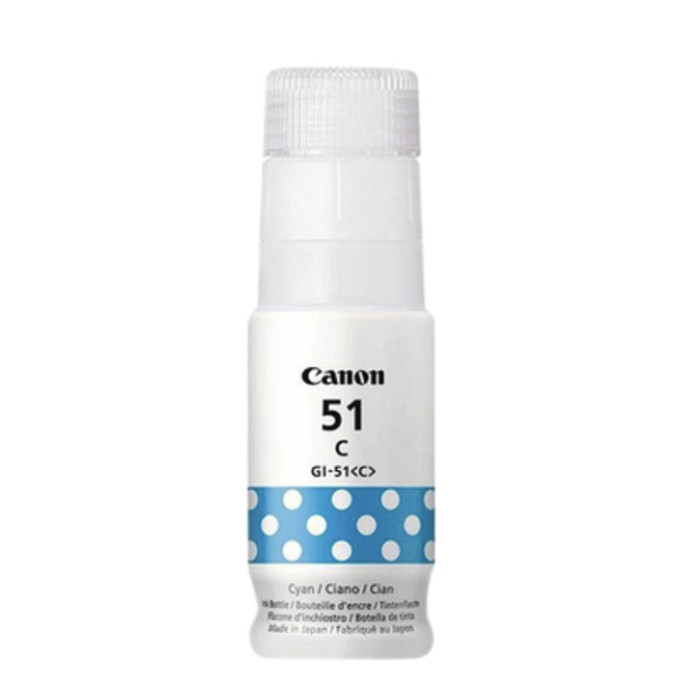 Flacon navulinkt Canon GI-51 blauw