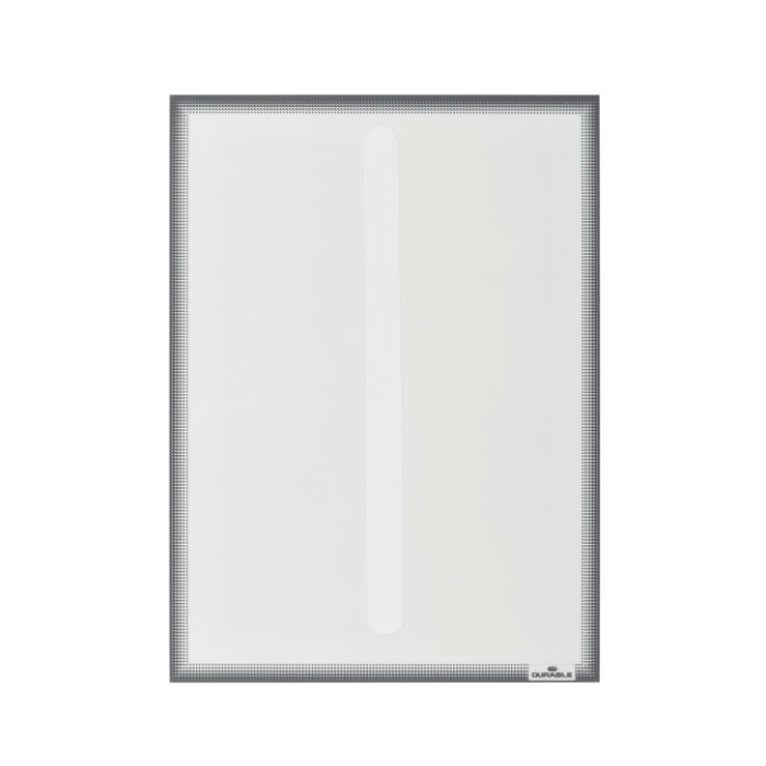 Infohoes Durable 501457 statisch A4 antraciet 5 stuks