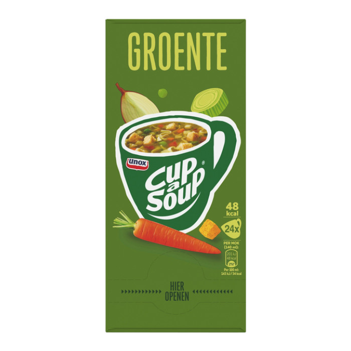 Cup-a-Soup Unox groente 24x140ml