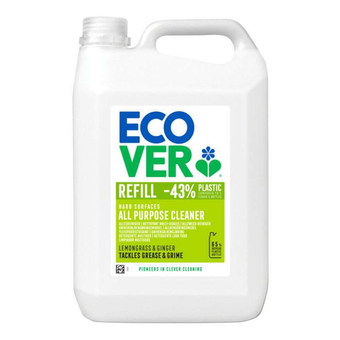 Allesreiniger Ecover citroengrass & gember navulflacon 5L