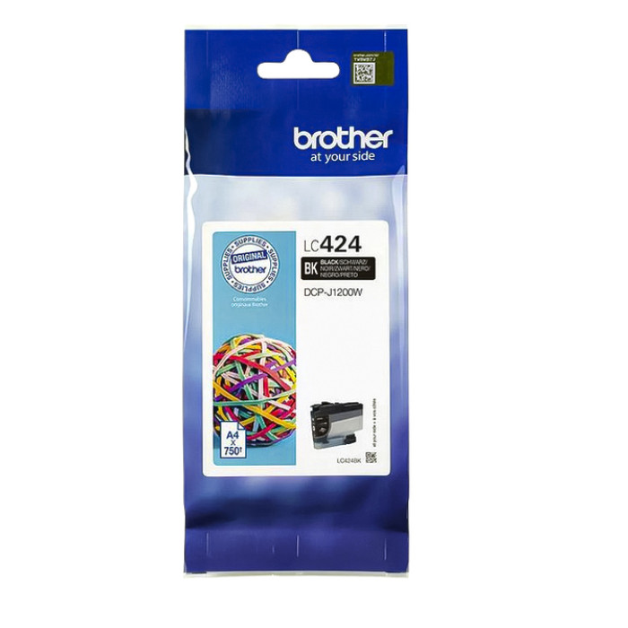 Inktcartridge Brother LC-424BK zwart